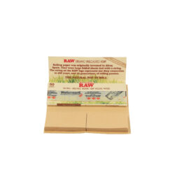 RAW | Organic Connoisseur - 1 1/4 Rolling Paper w/ Tip - Image 3