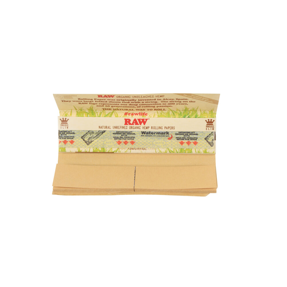 RAW | Organic Connoisseur - KSS Rolling Paper w/ Tip - Image 3