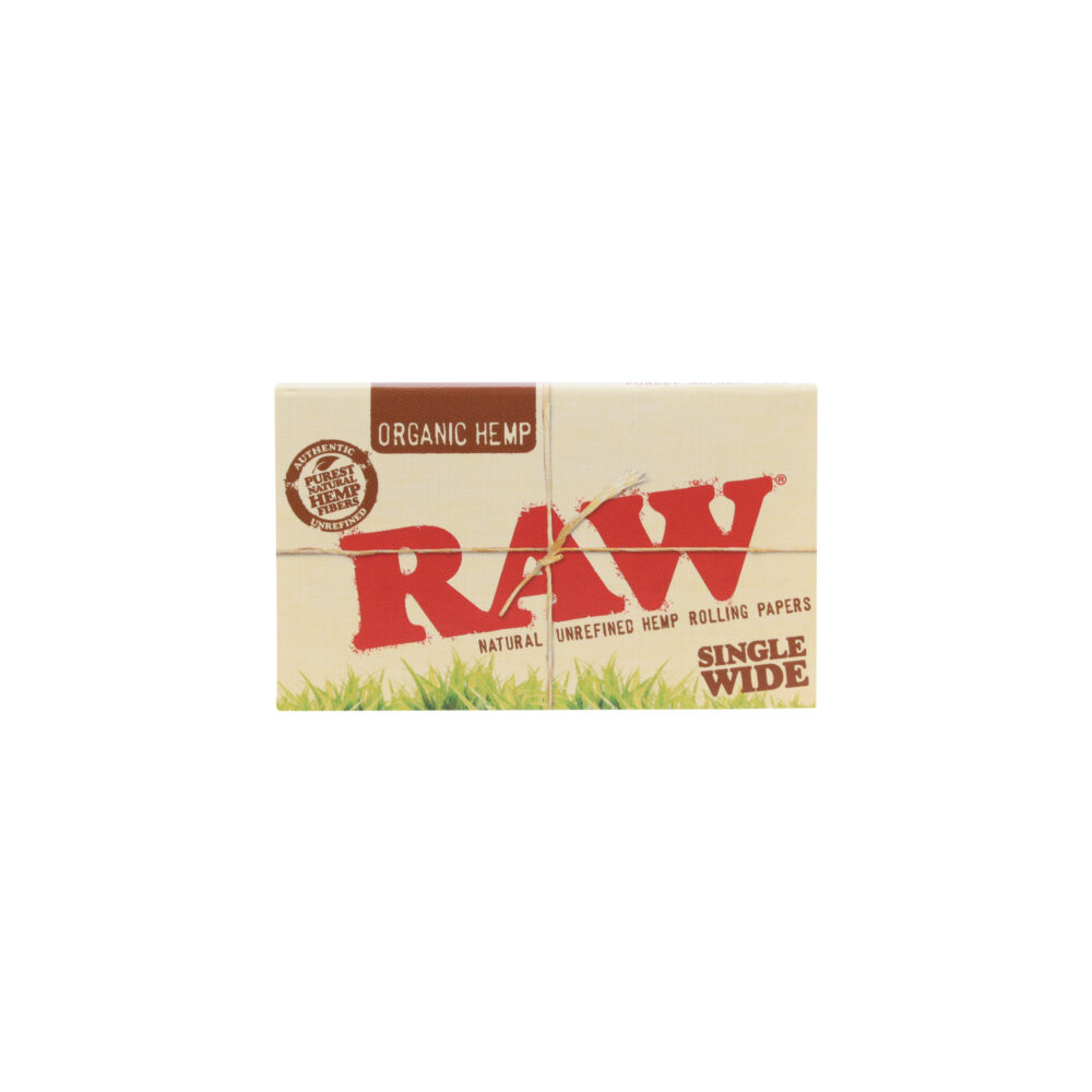 RAW | Organic - Single Wide Double Window Rolling Paper