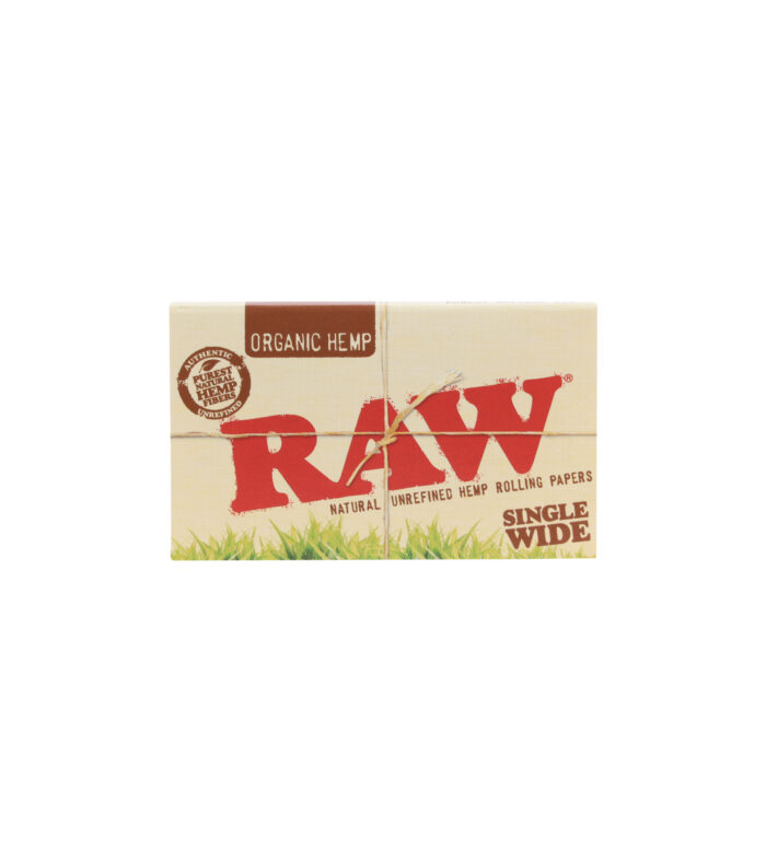 RAW | Organic - Single Wide Double Window Rolling Paper