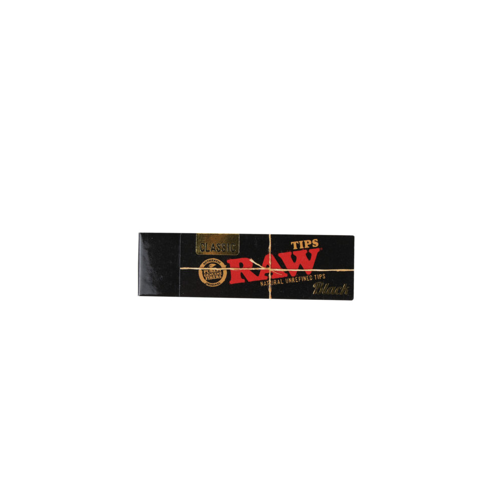 RAW | Black - Filter Tip | 50pcs