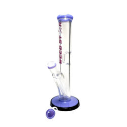 Weedstar | Classic Cylinder - Glass Bong Purple - Image 3