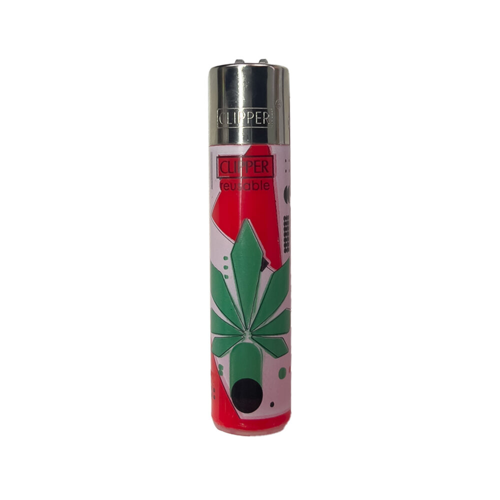 Clipper | Geometric Leaves Collection | Green Leaf