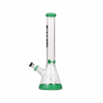 GRACE Glass Beaker Bong Green - Image 3