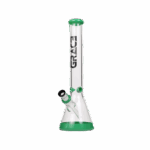 GRACE Glass Beaker Bong Green