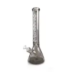 MolinoGlass | Silver - Medusa Beaker Glass Bong | 7mm