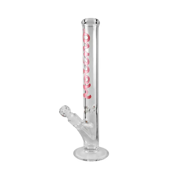 MolinoGlass | Pink - Classic Cylinder Glass Bong | 7mm - Image 1