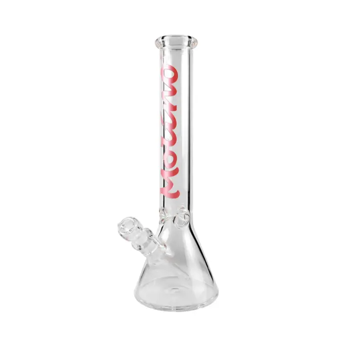 MolinoGlass | Pink - Classic Beaker Glass Bong | 7mm - Image 1