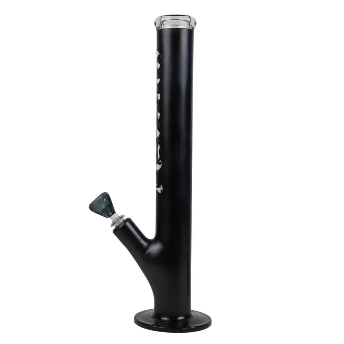 MolinoGlass | Black Widow - Coated Cylinder Glass Bong | 7mm - Image 3