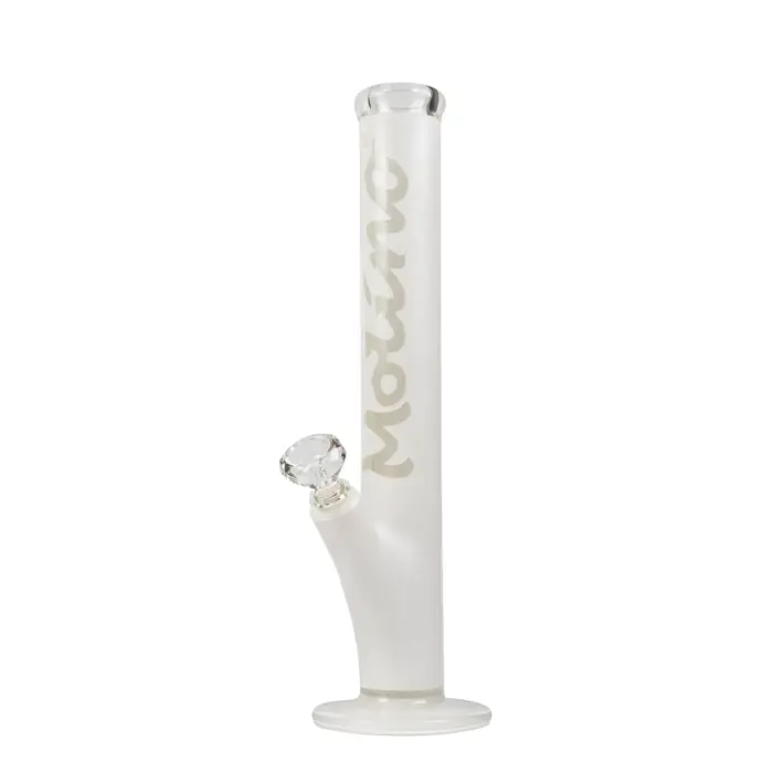 MolinoGlass | White Widow - Coated Cylinder Glass Bong | 7mm - Image 1