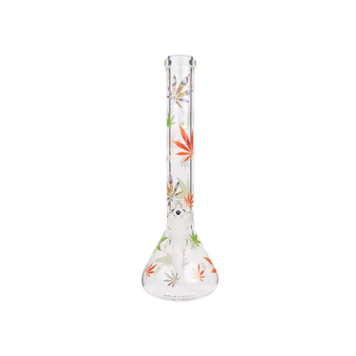 MolinoGlass | Multi Leaves - Beaker Glass Bong | 7mm - Image 2