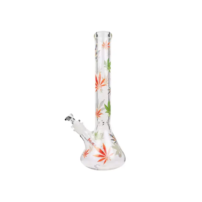 MolinoGlass | Multi Leaves - Beaker Glass Bong | 7mm - Image 3