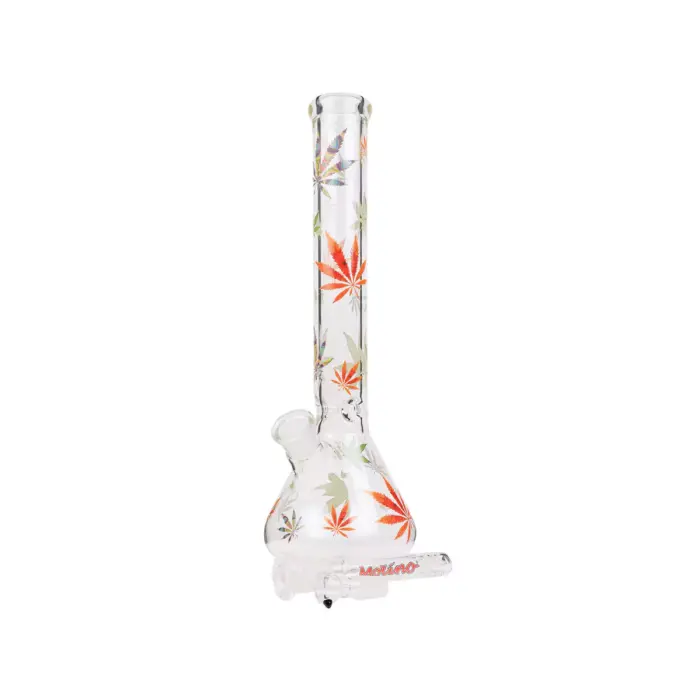 MolinoGlass | Multi Leaves - Beaker Glass Bong | 7mm - Image 4