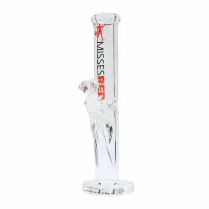 MolinoGlass | Misses Red - Cylinder Glass Bong | 9mm