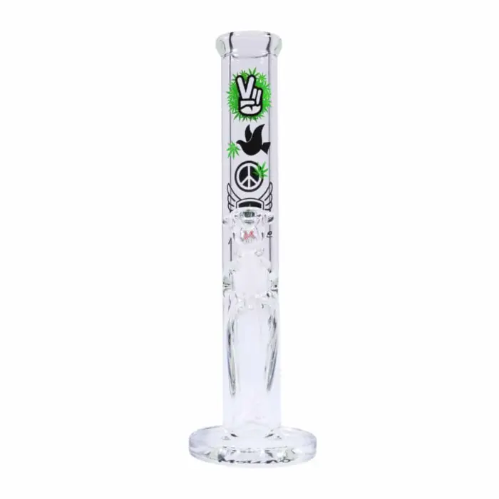 MolinoGlass | Misses Red - Cylinder Glass Bong | 9mm - Image 3