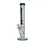MolinoGlass | Rasta - Cylinder Glass Bong | 9mm