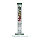 MolinoGlass | Rasta - Cylinder Glass Bong | 9mm - Image 3
