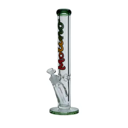 MolinoGlass | Rasta - Cylinder Glass Bong | 9mm