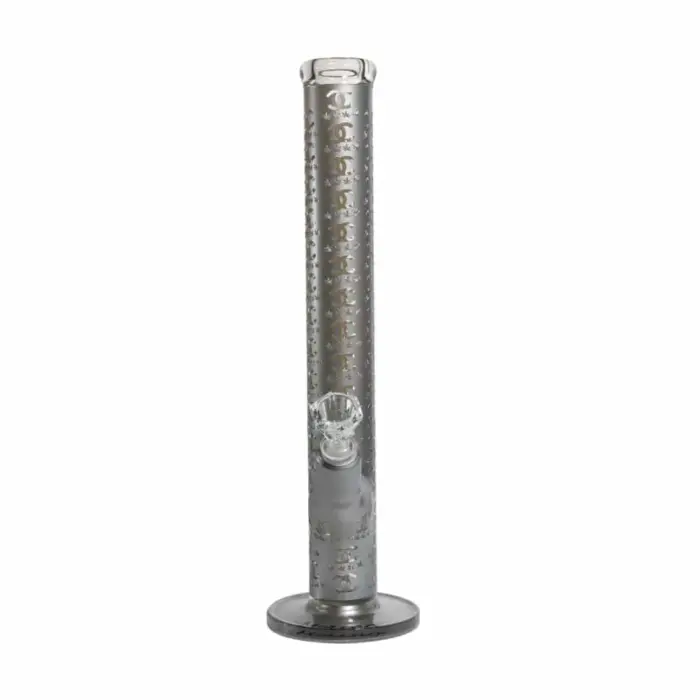 MolinoGlass | Silver Chanel - Coated Glass Bong | 5mm - Image 3