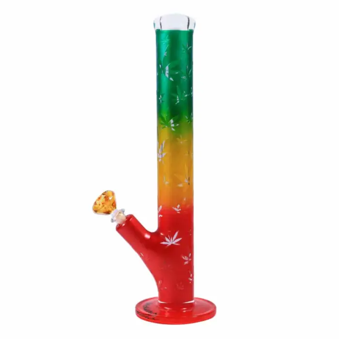 MolinoGlass | Rasta - Coated Glass Bong | 5mm - Image 2