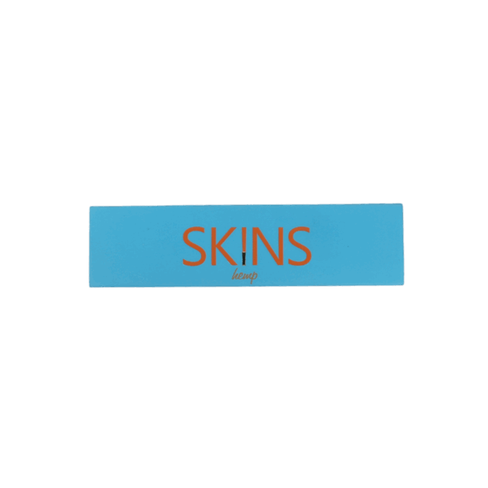Skins | Blue Hemp - KSS Rolling Paper w/ Tip - Image 1
