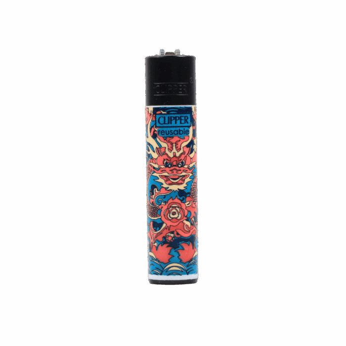 Clipper | Reusable Lighter Asian Lift Collection - BLUE - Image 1