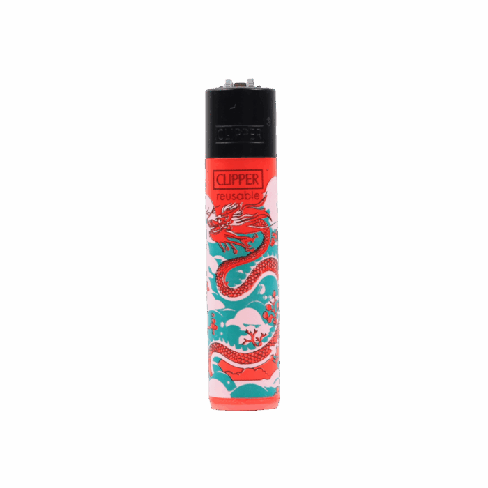 Clipper | Reusable Lighter Asian Lift Collection - RED - Image 1