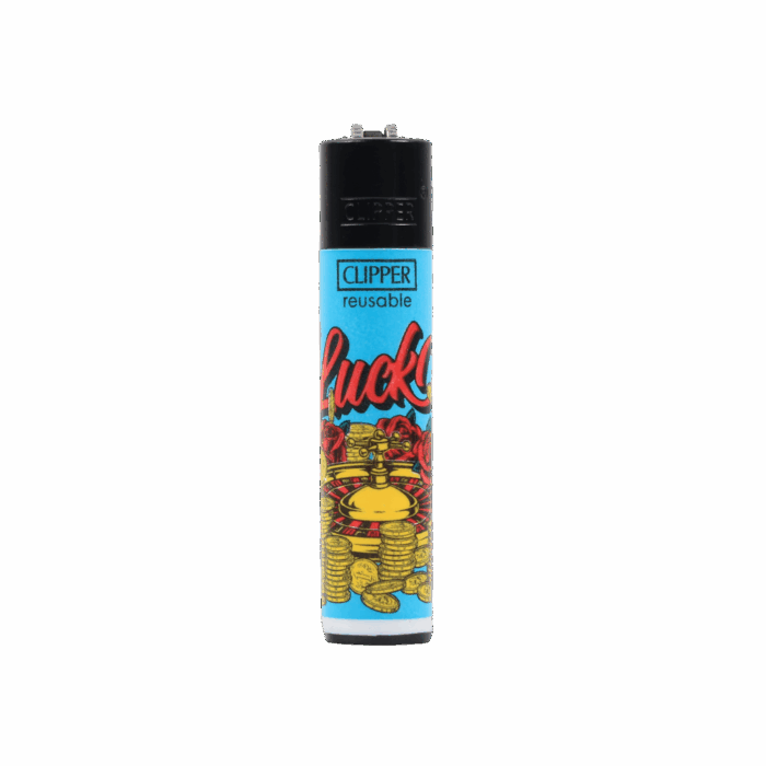 Clipper Lighter | Retro Bets Collection - Blue - Image 1