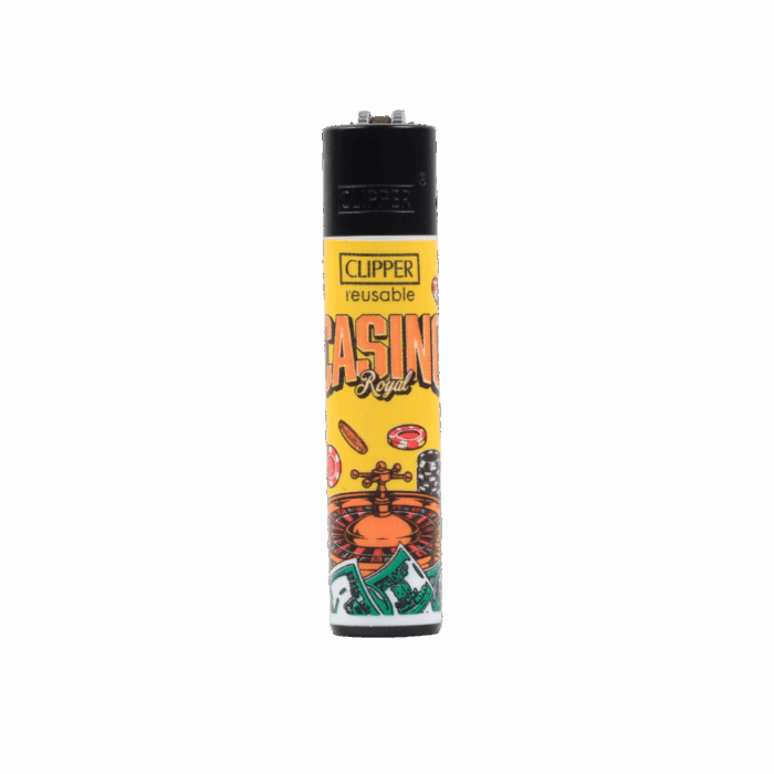 Clipper Lighter | Retro Bets Collection - Yellow - Image 1