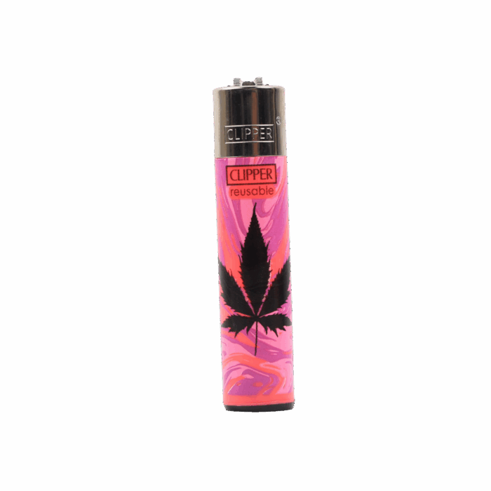 Clipper Lighter | Good Weed Collection - Pink - Image 1