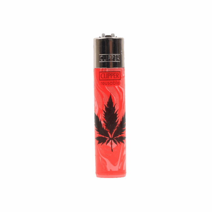 Clipper Lighter | Good Weed Collection - Red - Image 1