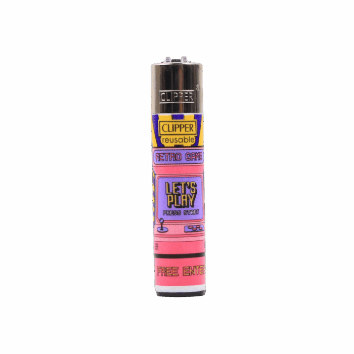 Clipper Lighter | Gamer 4 Life Collection - Yellow - Image 1