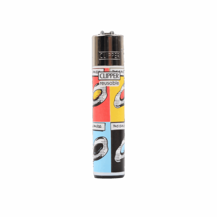 Clipper Lighter | Pop Art Collection - Egg - Image 1