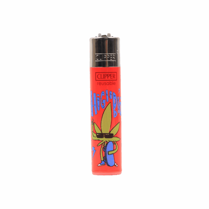 Clipper | Reusable Lighter Weed Bros - Red - Image 1