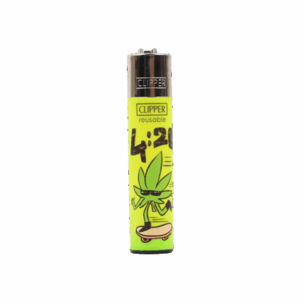 Clipper | Reusable Lighter Weed Bros - Yellow