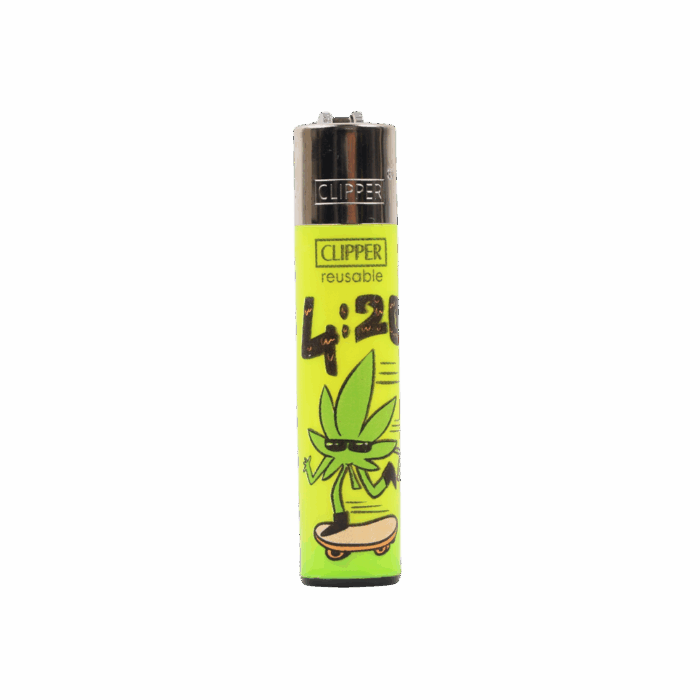 Clipper | Reusable Lighter Weed Bros - Yellow - Image 1