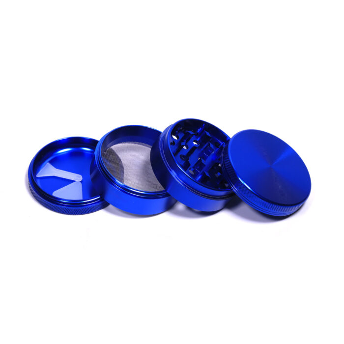 Blue 4L - Aluminium Grinder - Image 1