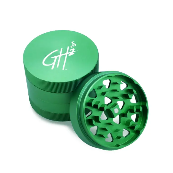 Global Headz | 55mm Green - Aircraft Grade Grinder - Image 1