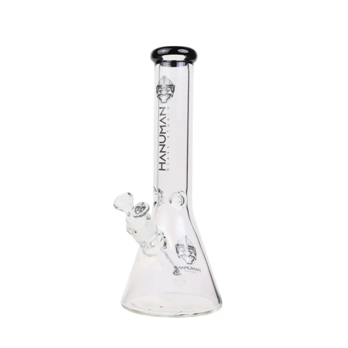 Hanuman | Black Mouth Beaker - Glass Bong - Image 1