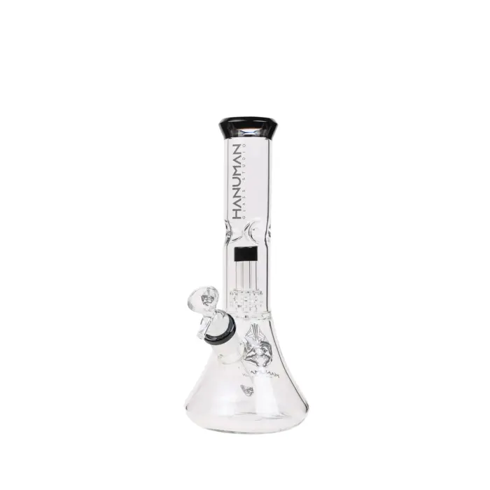 Hanuman | Black Percolator - Glass Bong - Image 1