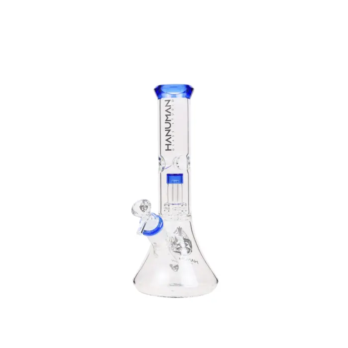 Hanuman | Blue Percolator - Glass Bong - Image 1