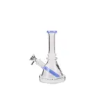 Hanuman | Blue Mini Beaker - Glass Bong - Image 4
