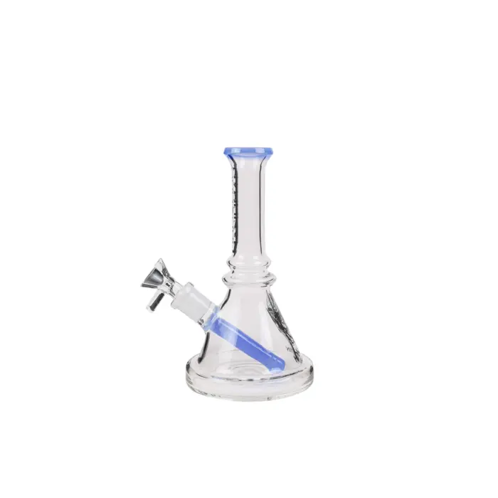 Hanuman | Blue Mini Beaker - Glass Bong - Image 4