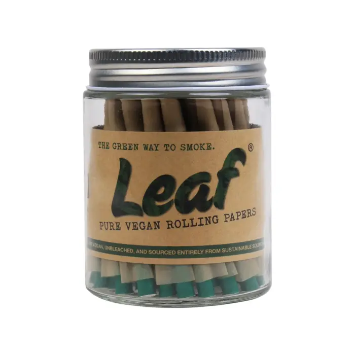 Leaf | Pre Rolled Cone | 1 1/4 Unbleached | 40pcs - Image 2