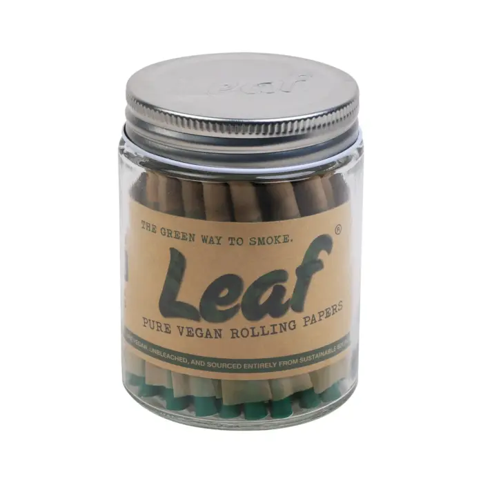 Leaf | Pre Rolled Cone | 1 1/4 Unbleached | 40pcs - Image 1