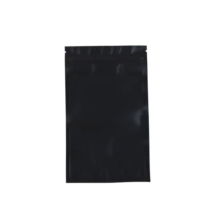 Black - Large - Mylar Ziplock - Image 1