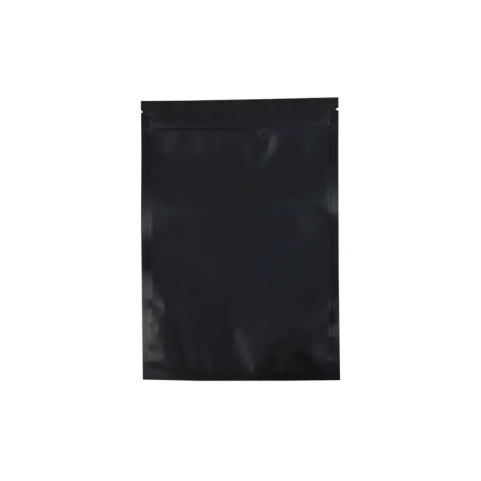 Black - Medium - Mylar Ziplock - Image 1