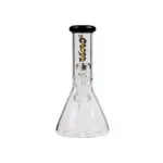 MolinoGlass | Tiny Golden Black - Beaker Glass Bong - Image 3