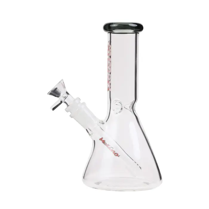 MolinoGlass | Tiny Gray - Beaker Glass Bong - Image 4