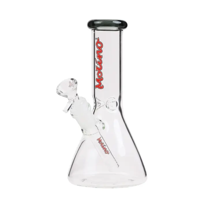 MolinoGlass | Tiny Gray - Beaker Glass Bong - Image 1